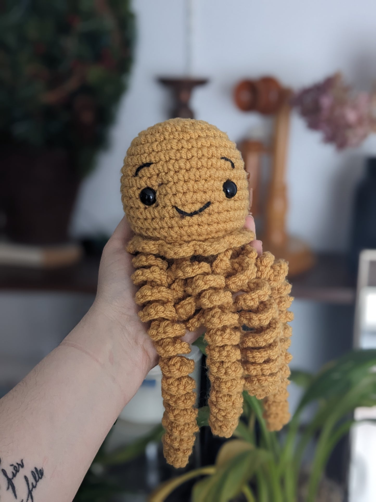 Peluche- Méduse Jaune (PÀP)