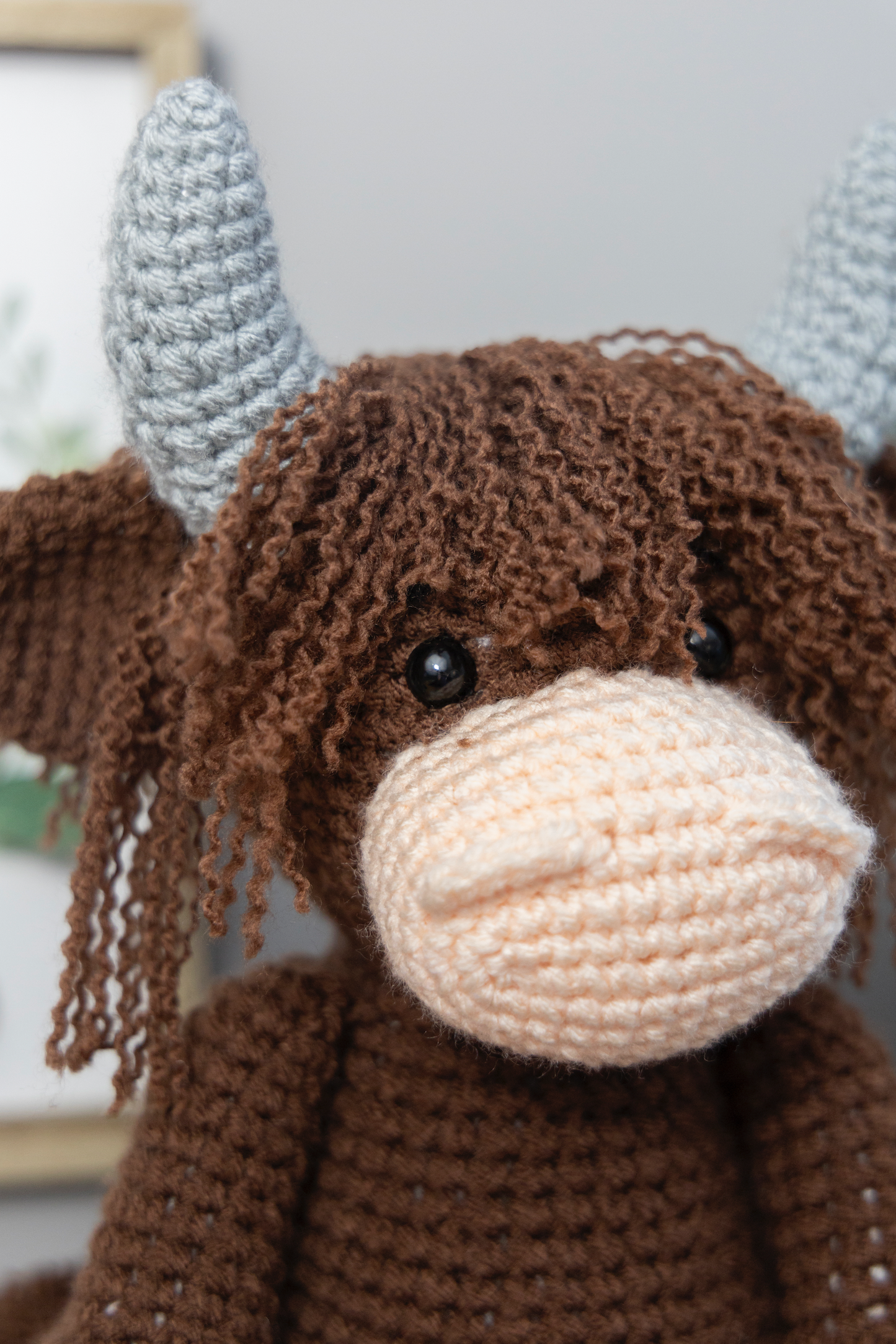 Vache Highland - Peluche