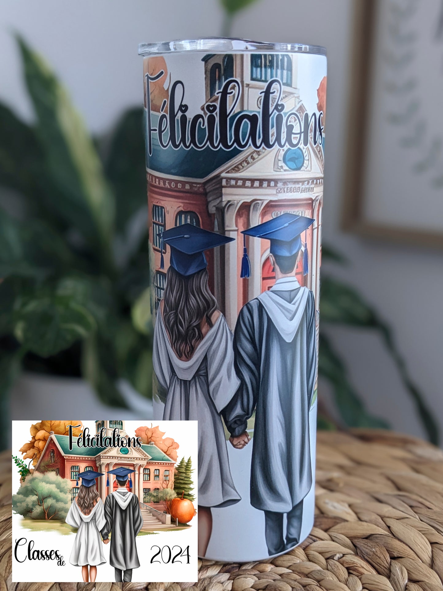 Gobelet 20 oz Graduation 2024 PÀP