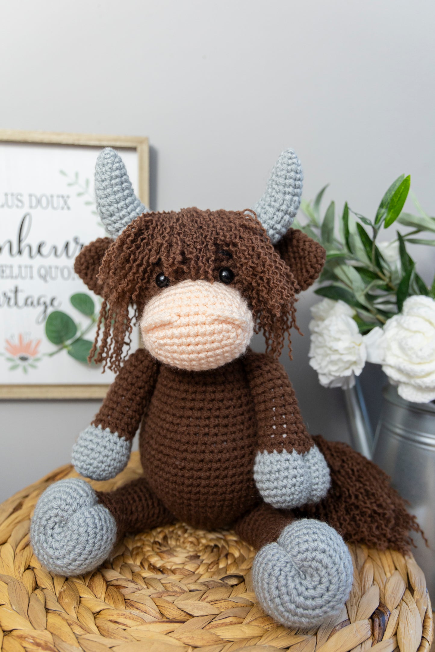 Vache Highland - Peluche