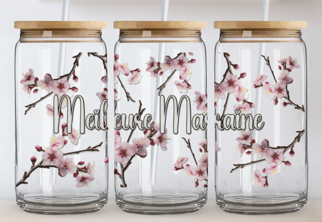 Verre Meilleure Marraine