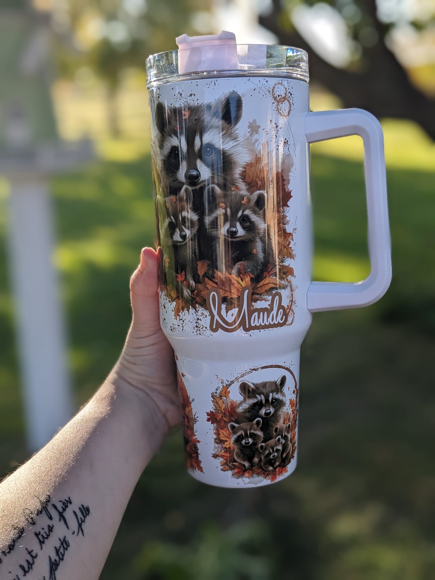 40 Oz -Baby Racoon