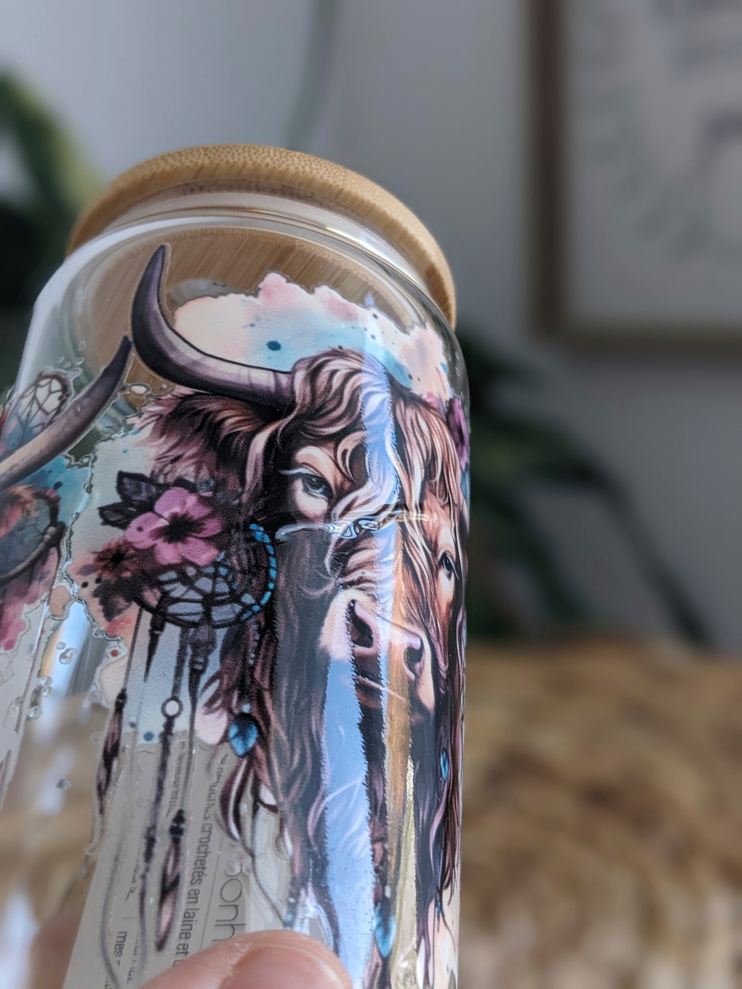 Verre Vache Highland PÀP IMPARFAIT