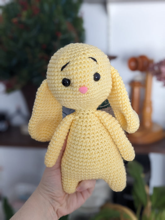 Peluche- Lapin Jaune (PÀP)
