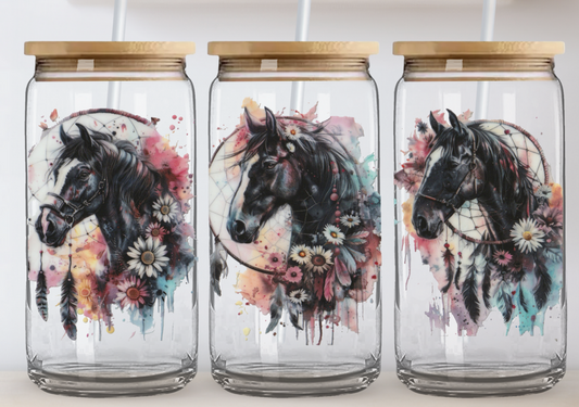 Verre Black Horse