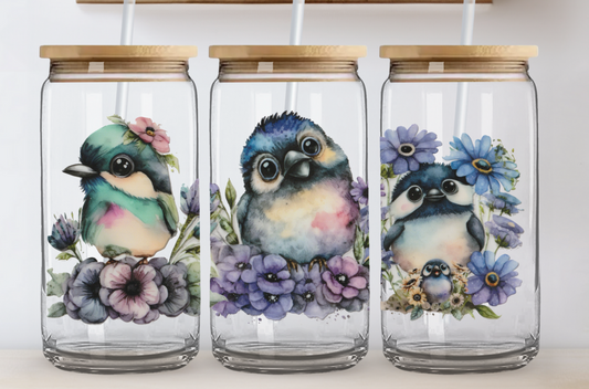 Verre Blue Bird