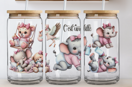 Verre C'est une fille