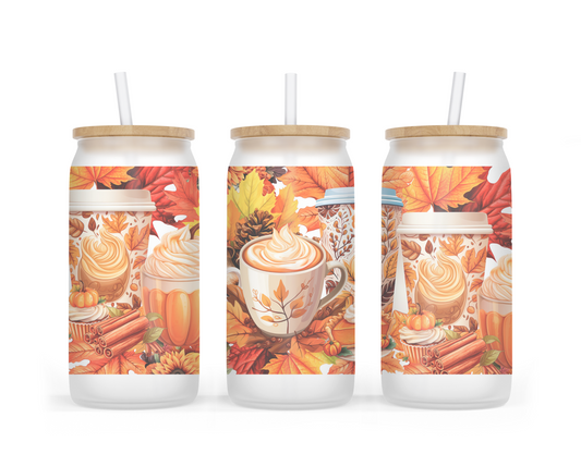 Verre- Café D'automne