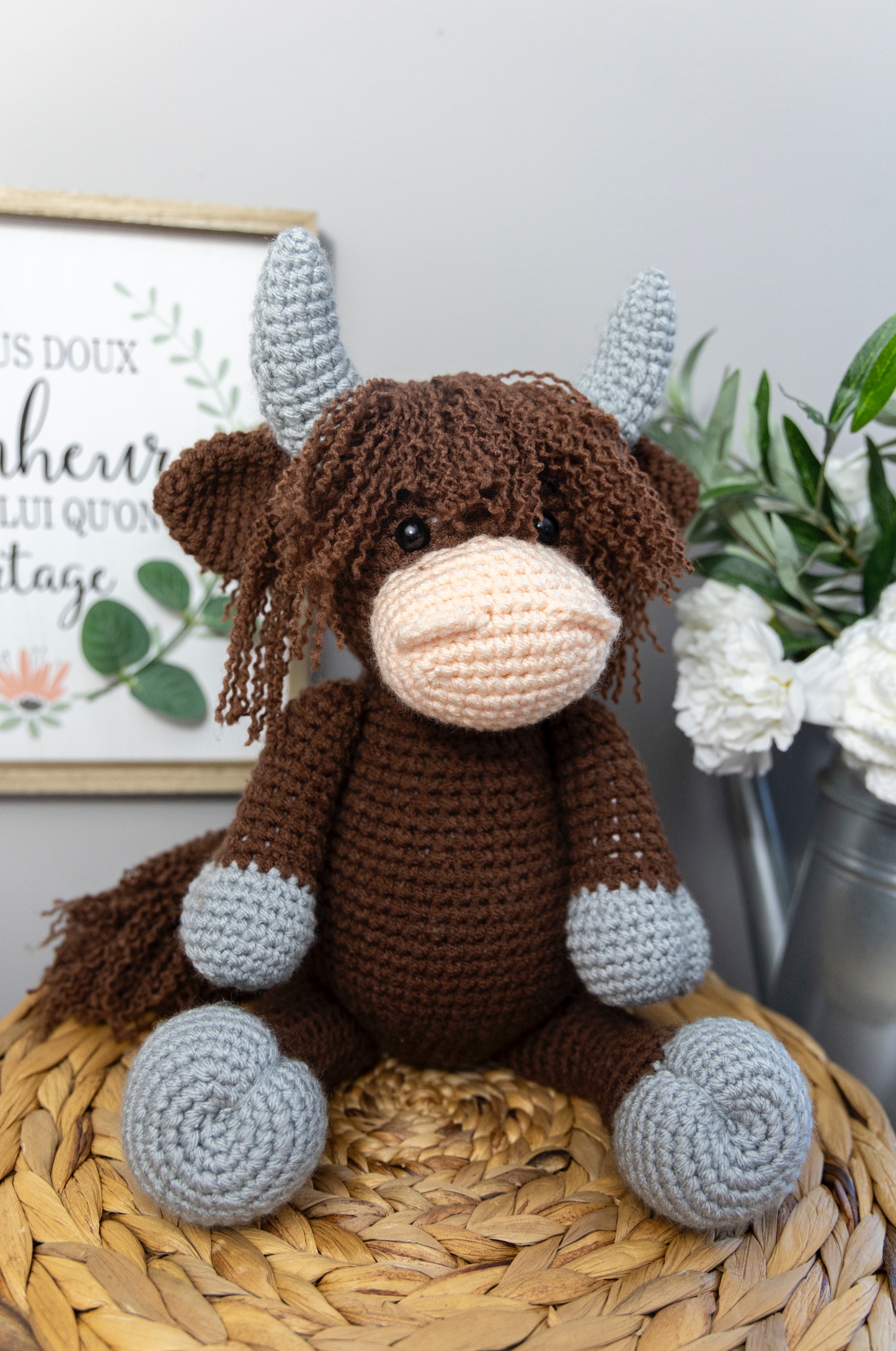 Vache Highland - Peluche