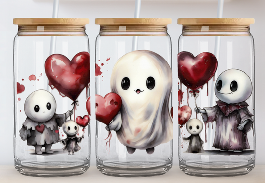 Verre- Fantômes St-Valentin