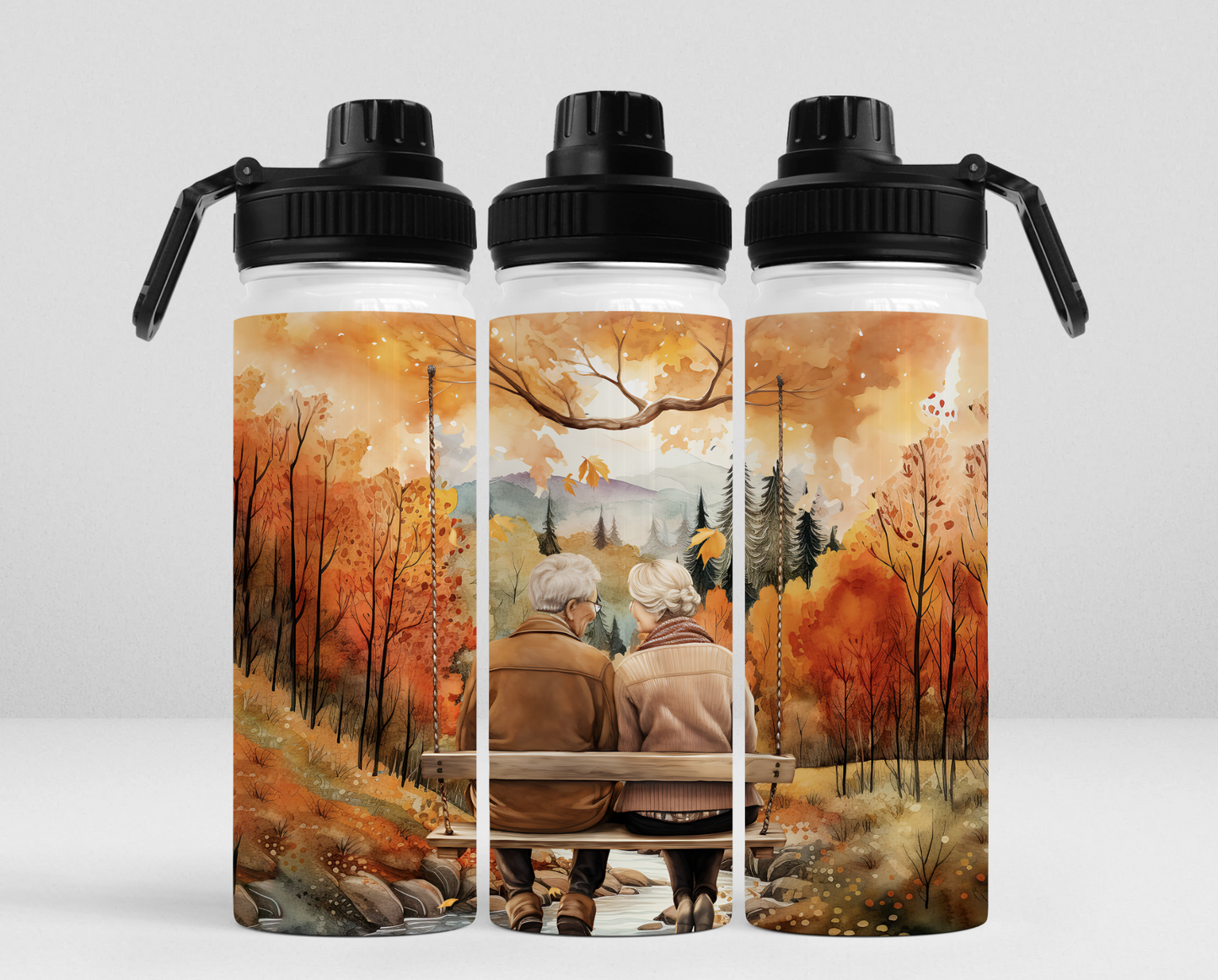 Couple d'automne