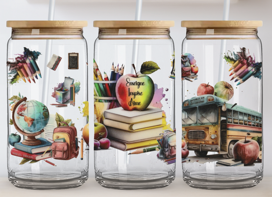 Verre Enseigne, Inspire, Aime