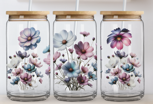 Verre Fleurs Sauvages