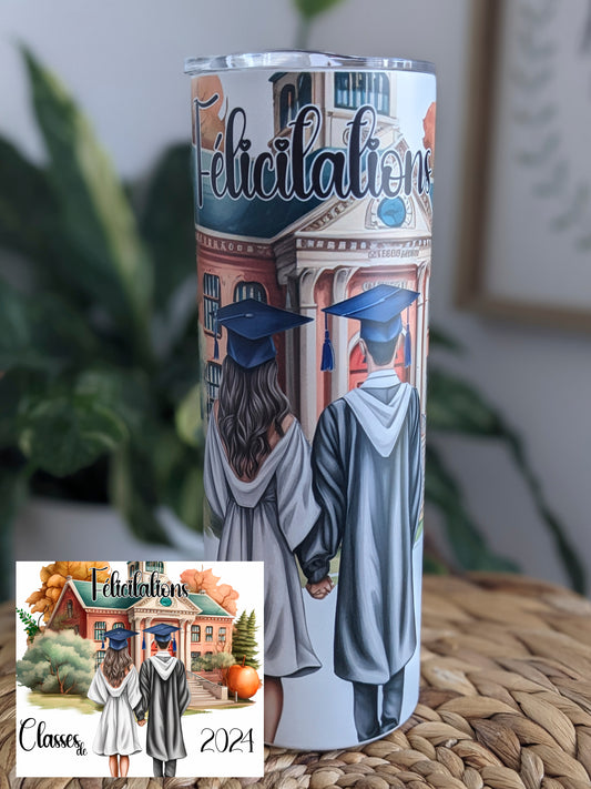 Gobelet 20 oz Graduation 2024 PÀP
