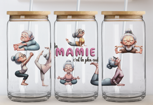 Verre Ma mamie c'est la plus cool