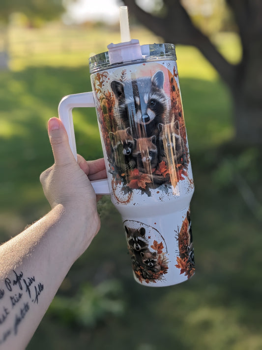 40 Oz -Baby Racoon
