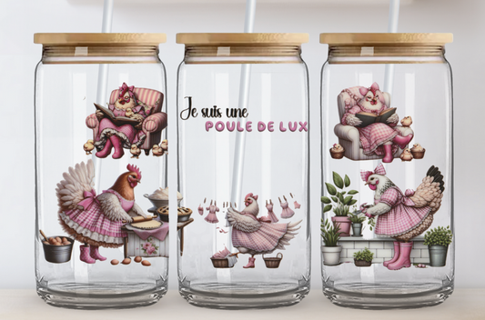 Verre Poule de luxe