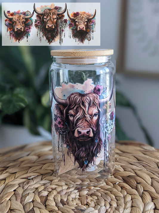 Verre Vache Highland PÀP IMPARFAIT