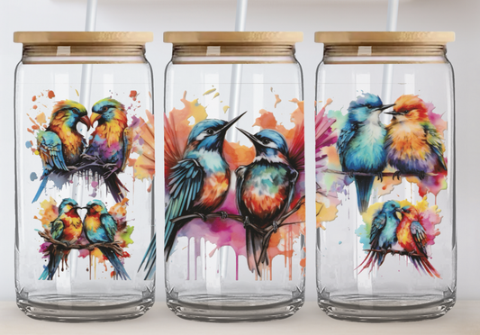 Verre Watercolor Bird